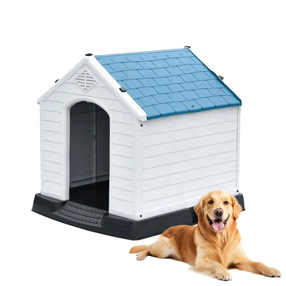 Weatherproof Heated Dog House – Large Outdoor Shelter