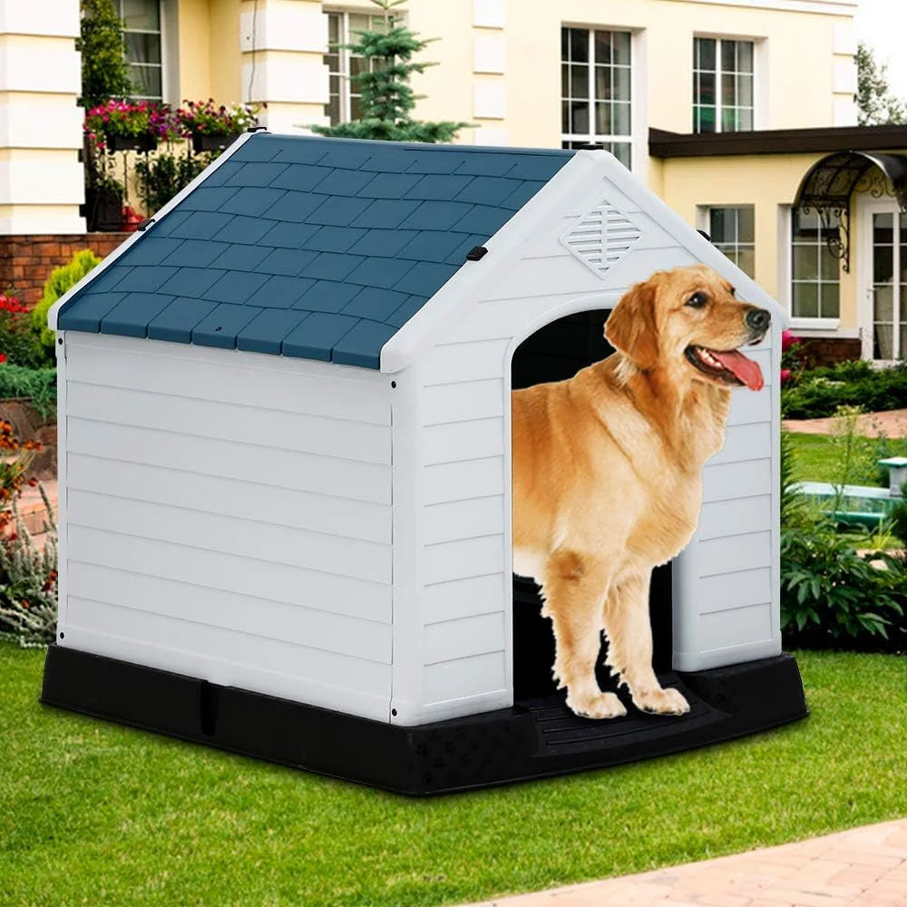 Weatherproof Heated Dog House – Large Outdoor Shelter