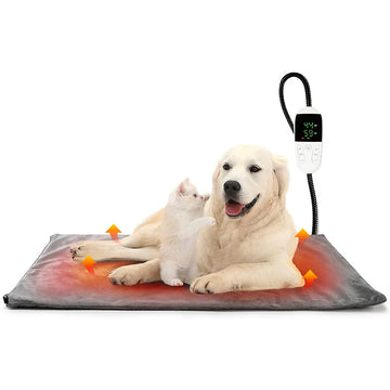 Dog Heating Pad – Heated Pad for Dogs & Outdoor Heated Dog Bed by AdobtMyPet