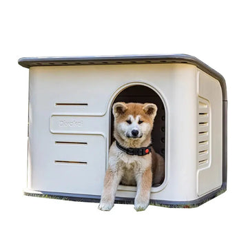 Heated Dog House – Outdoor & Indoor Dog House With Heater by AdobtMyPet