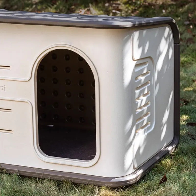 Heated Dog House – Outdoor & Indoor Dog House With Heater by AdobtMyPet