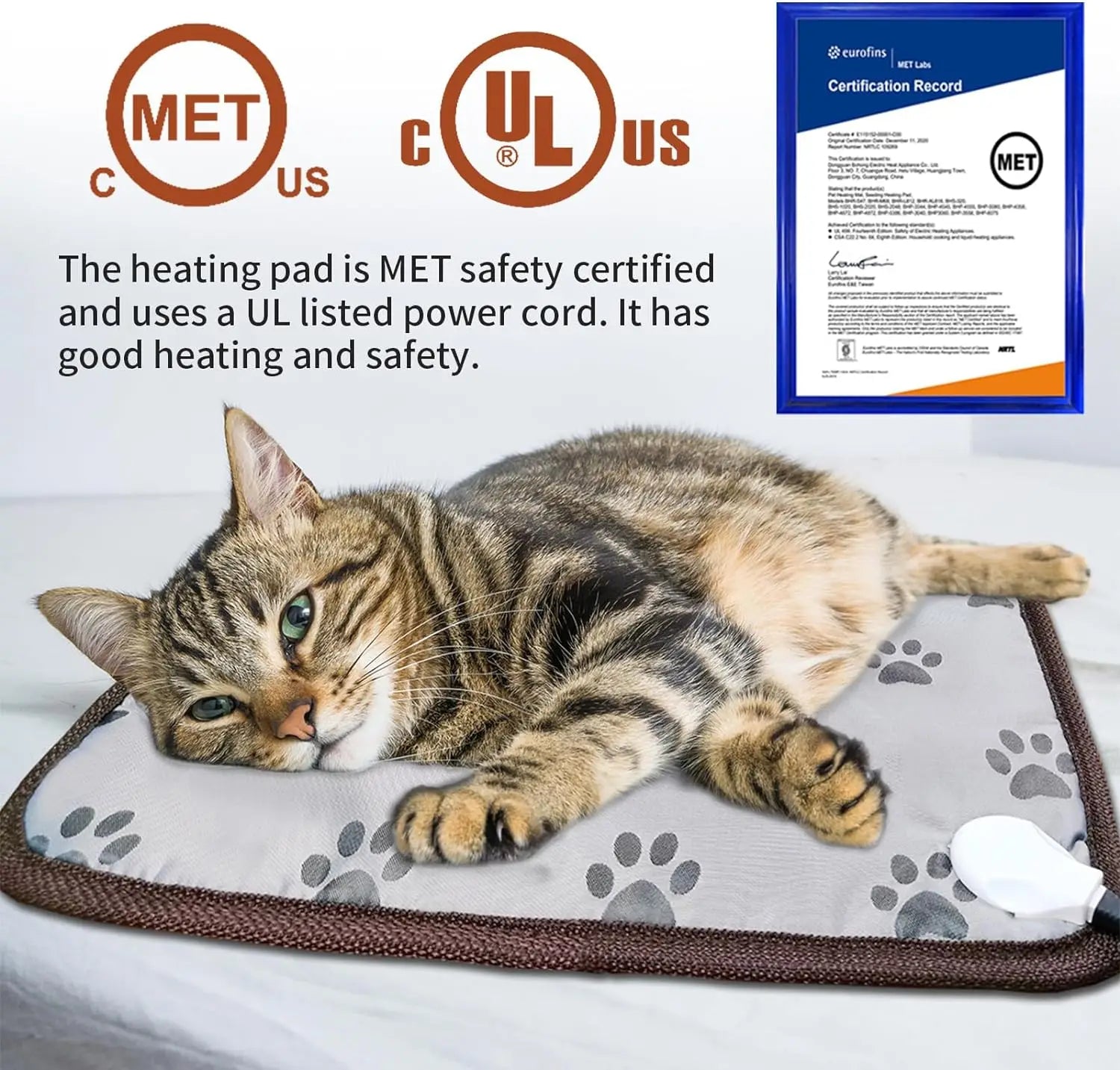 Dog Heating Pad – Waterproof Heated Pad for Dogs & Outdoor Heating Mat