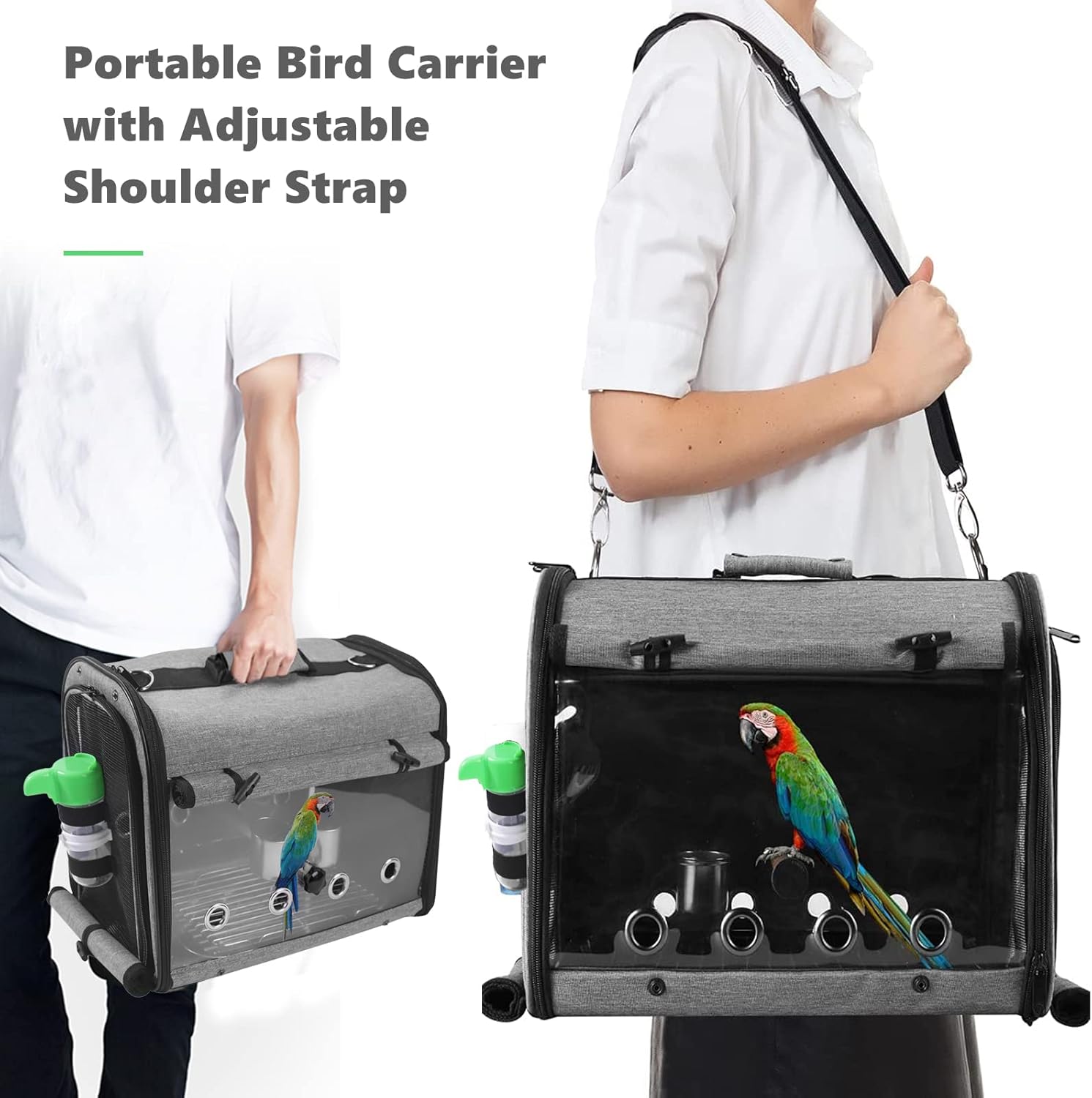 Bird Carrier Bag With Stand