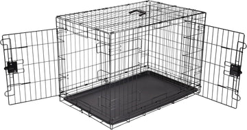 Durable, Foldable Metal Wire Dog Crate
