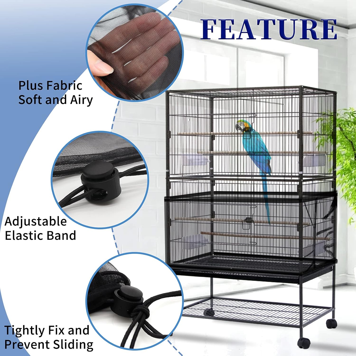 Large Bird Cage Cover